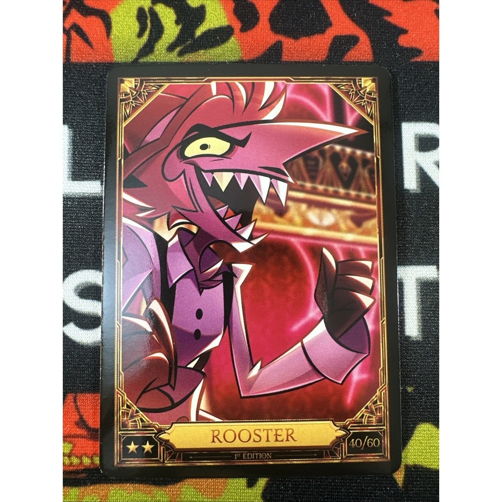 Hazbin Hotel Season 2 1st Edition Rooster 40/60 Non-Foil NM TCG